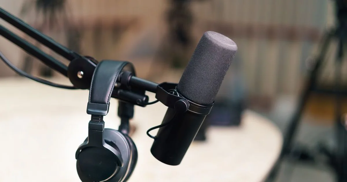 Voice actor in professional home studio recording audio for ACX submission