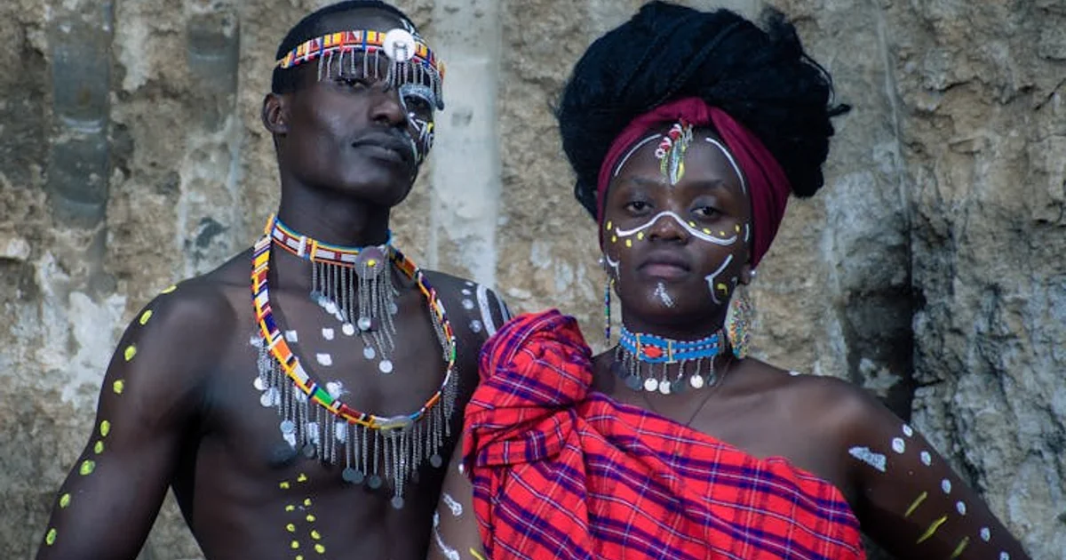 Nigerian voice actor in a recording studio with a professional microphone